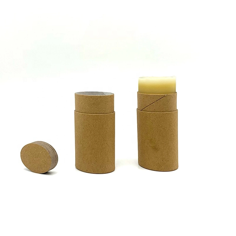 Deodorant Stick Packaging Oval Cardboard Container