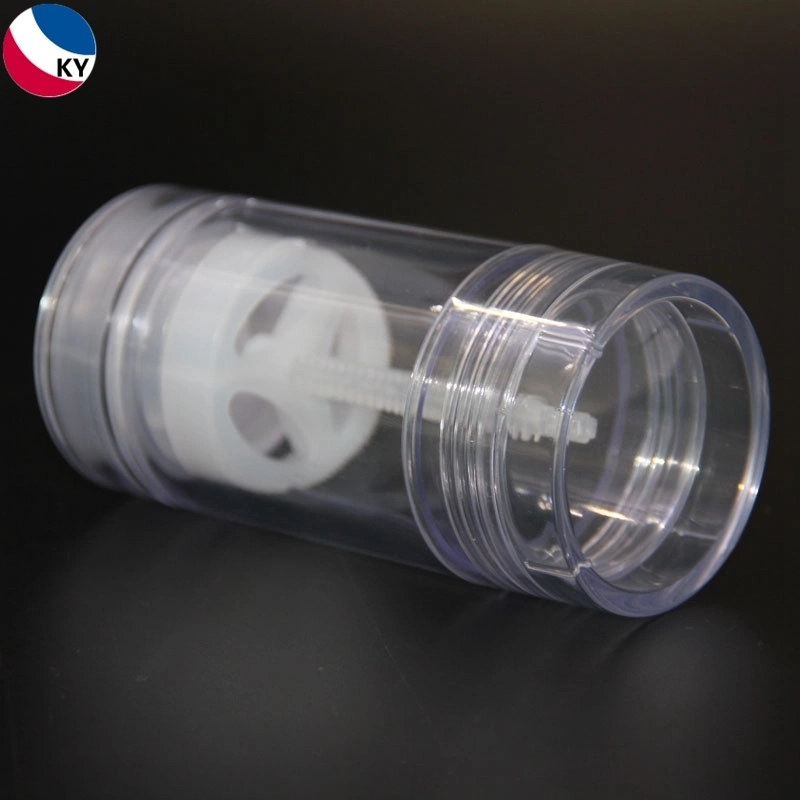 50ml Transparent Plastic Round Deodorant Containers