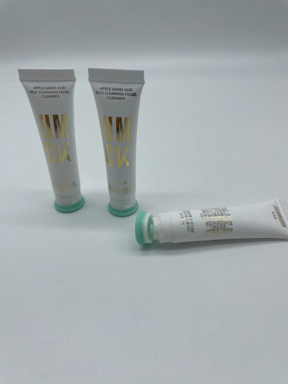피부 관리용 생분해성 대나무 포장, 플라스틱 튜브, 미용 미용, 맞춤형 로고가 있는 대나무 캡 포장